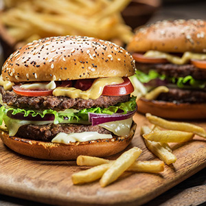 Restaurant burger Ayer's Cliff